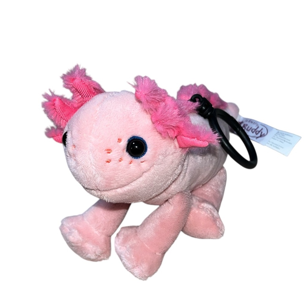 Axolotl Plush Scentsy Keychain